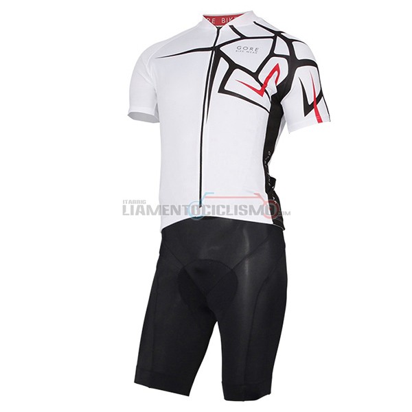 Abbigliamento Ciclismo Gore Bike Wear Power Adrenaline 2017 bianco